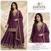 10093 A To D By Zorista Chinon Silk Readymade Suits Wholesale In India